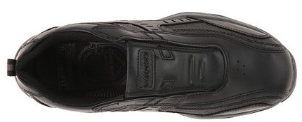 Skechers斯凯奇男士真皮时尚休闲鞋，黑色款