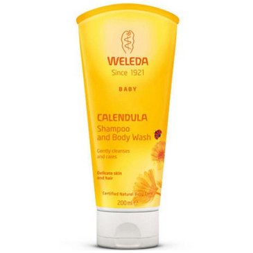 Weleda维蕾德有机金盏花洗发水沐浴露200ml+买3免1