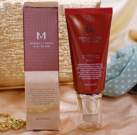 Missha谜尚亮白抗皱BB霜SPF42 PA+++ 50ml 象牙白，韩国制造