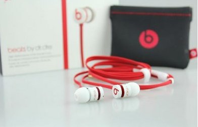 Beats by Dre魔声urBeats入耳式噪音隔离线控耳机，开箱版