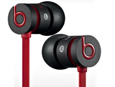 Beats by Dre魔声urBeats入耳式噪音隔离线控耳机，开箱版