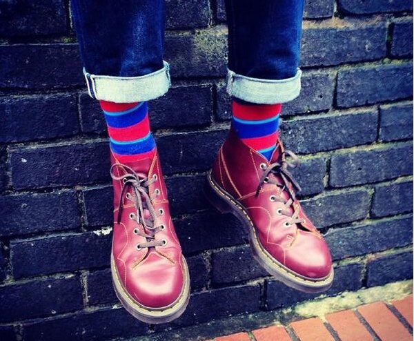 Dr. Martens Church5孔马丁靴,中性款