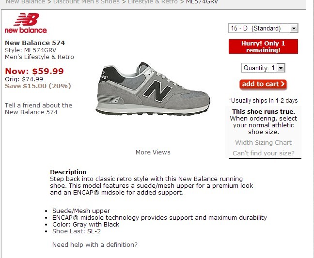 Joes New Balance Outlet新百伦海淘下单攻略