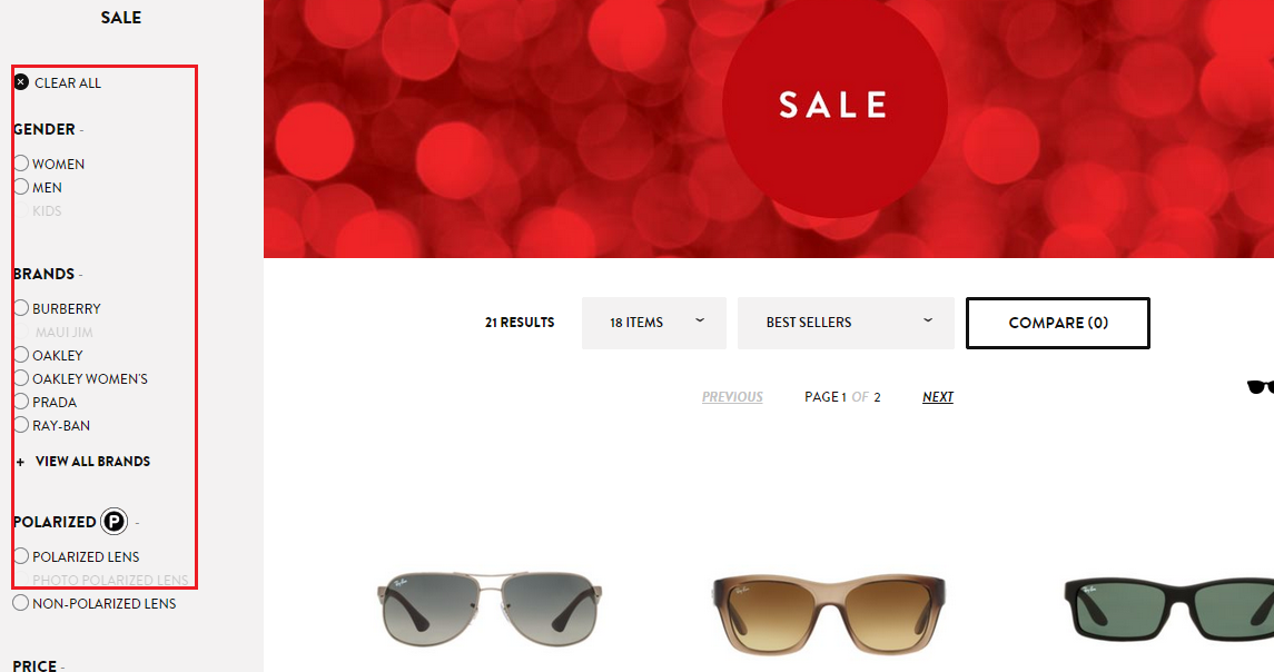 Sunglass Hut海淘下单攻略