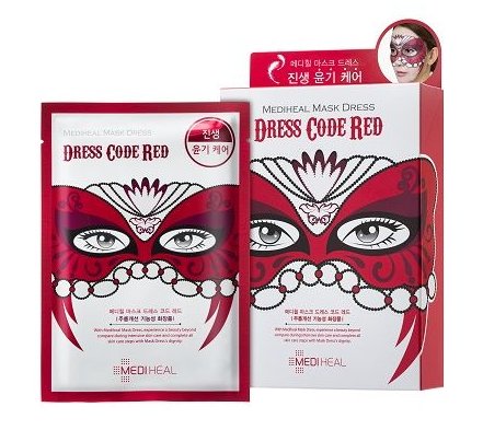Clinie可莱丝 红魅女王假面舞会面膜，10片