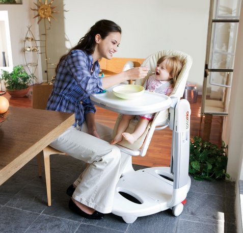 Peg-Perego Tatamia儿童餐椅+赠小鸭玩具