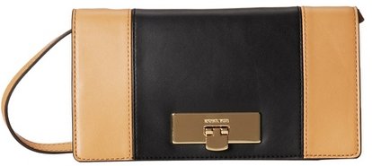 MICHAEL Michael Kors Callie女士拼色真皮单肩斜挎包/手拿包