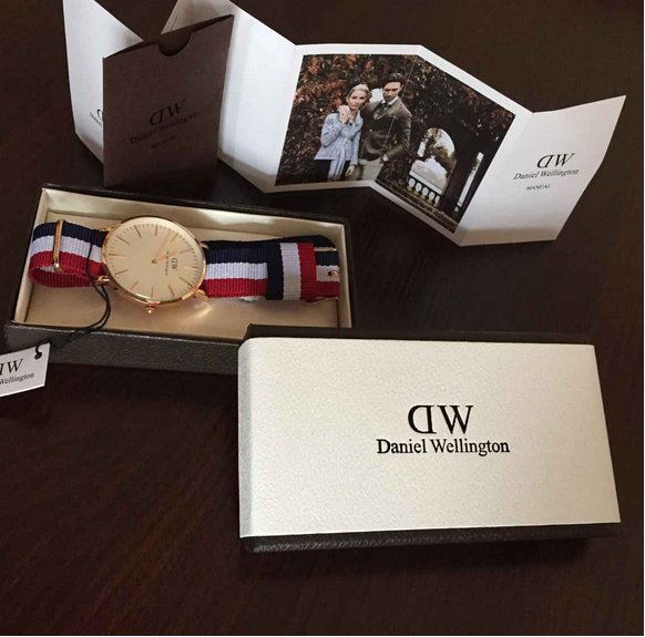 李易峰同款Daniel Wellington尼龙表带腕表 0103DW