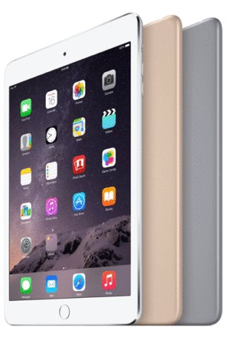 新款iPad mini 3 三色可选, Retina屏平板16G 