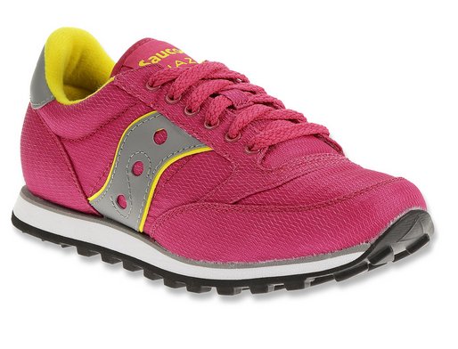  Jazz Low Pro Nylon索康尼Saucony 粉色款 女款跑步鞋 