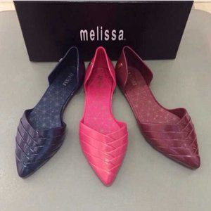 Melissa梅丽莎Petal优雅平底 尖头凉鞋/果冻鞋