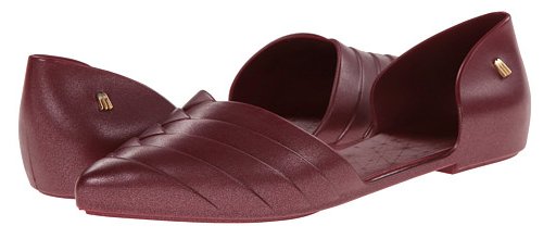 Melissa梅丽莎Petal优雅平底 尖头凉鞋/果冻鞋