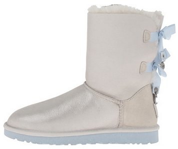 UGG Bailey Bow Bling I Do!女士真皮超保暖雪地靴