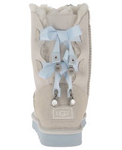 UGG Bailey Bow Bling I Do!女士真皮超保暖雪地靴