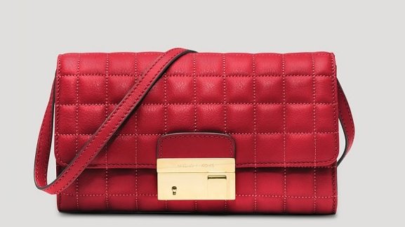 Michael Kors 主标系列 方形绗缝单肩包真皮