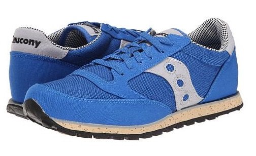 Saucony索康尼Originals Jazz Low Pro Vegan复古跑鞋 男款蓝色