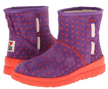 I HEART UGG Kisses Mini少女款雪地靴