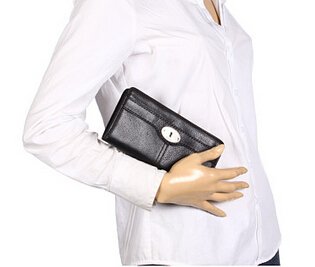 Fossil化石Marlow Zip Clutch女士时尚真皮钱包