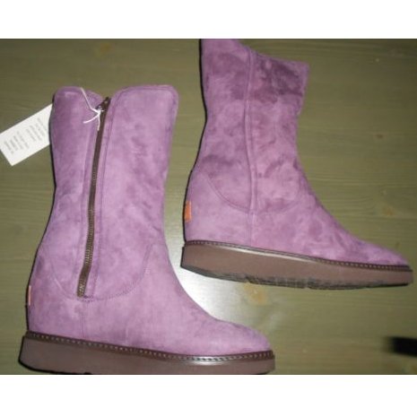 UGG Collection Gisella内增高 羊皮毛一体 女士雪地靴
