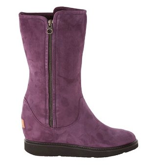 UGG Collection Gisella内增高 羊皮毛一体 女士雪地靴