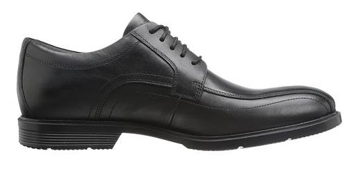 Rockport 乐步City Smart H20 Bike Toe 男士黑色牛津皮鞋