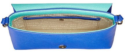 Kate spade new york 凯特丝蓓Lily Avenue Carah女士真皮花边斜挎包