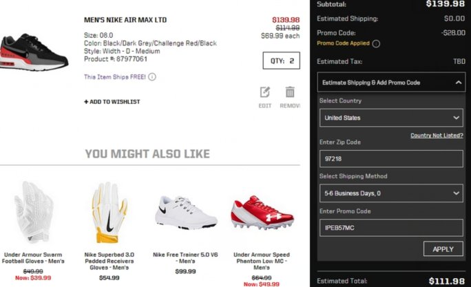 Nike耐克AIr max LTD耐克男士气垫缓震休闲鞋