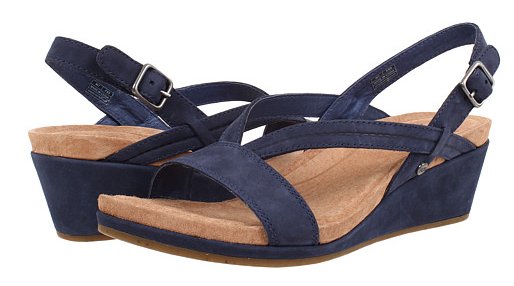 UGG KENLEY夏季女士坡跟凉鞋