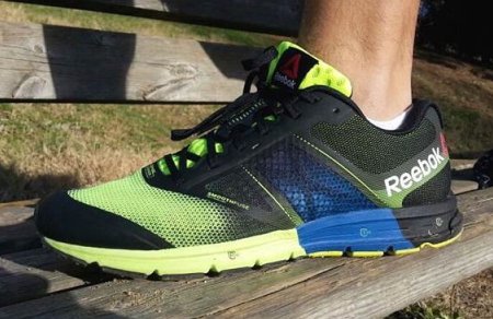Reebok锐步 One Cushion 2.0男子跑步鞋 黑黄色