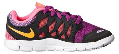 Nike耐克Free 5小童款时尚运动跑鞋 黑粉色