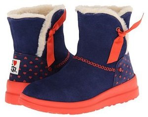 UGG Knotty系列女童超保暖雪地靴