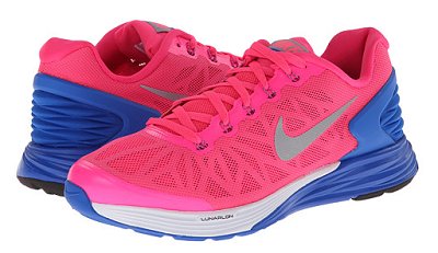 Nike耐克Lunarglide 6 女大童款简约登月跑步鞋