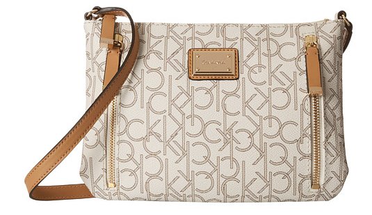 Calvin Klein卡尔文 Key Item Monogram Crossbody女士斜挎包