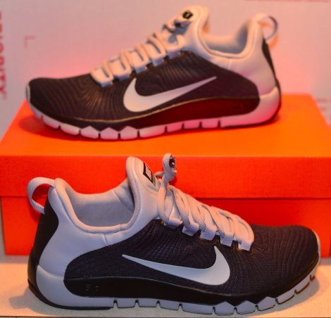 Nike耐克 Free Trainer 5.0轻便训练鞋 男士黑灰色