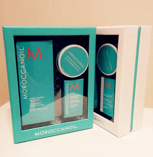 香薰礼盒套装 Moroccanoil护发精油  100ml+25ml+香薰蜡烛