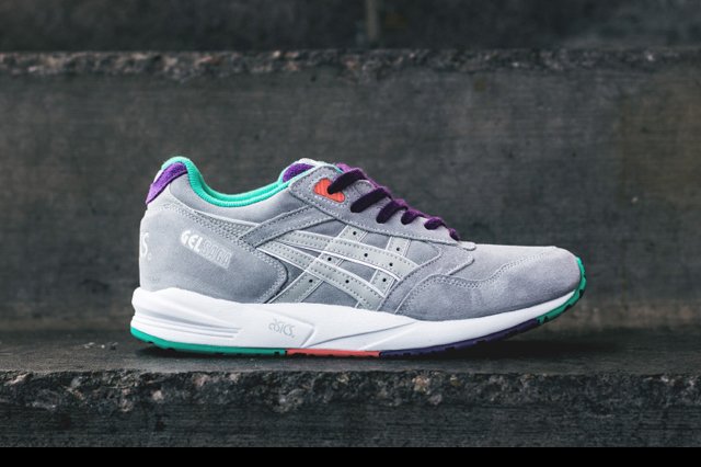 ASICS 亚瑟士 Gel Saga 浅灰色 男士复古跑鞋