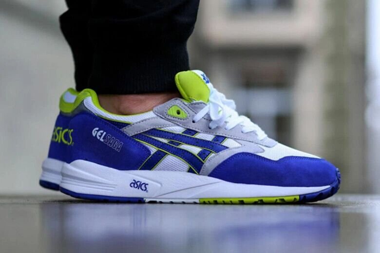 ASICS 亚瑟士 Gel Saga 浅灰色 男士复古跑鞋