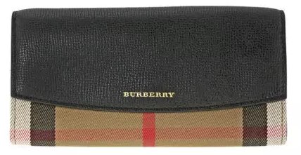 Burberry巴宝莉 Porter House Check 女士长款钱包