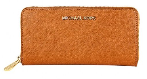 Michael Kors迈克科尔斯 女士长款真皮钱包