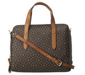 Fossil化石 女士真皮挎包 Sydney Satchel 四色可选$95.99