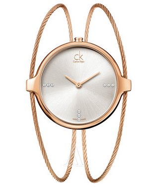 Calvin Klein Agile系列 K2Z2M61W 镶钻女士腕表