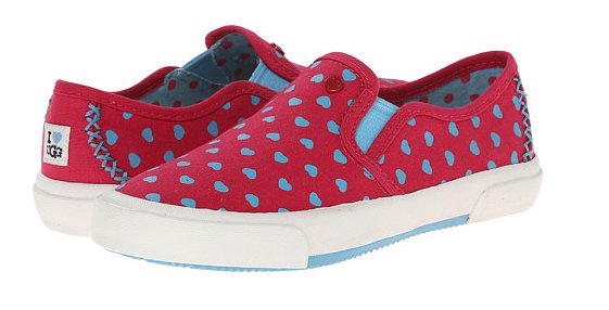 UGG女士一脚蹬 帆布平底鞋 Slip-on