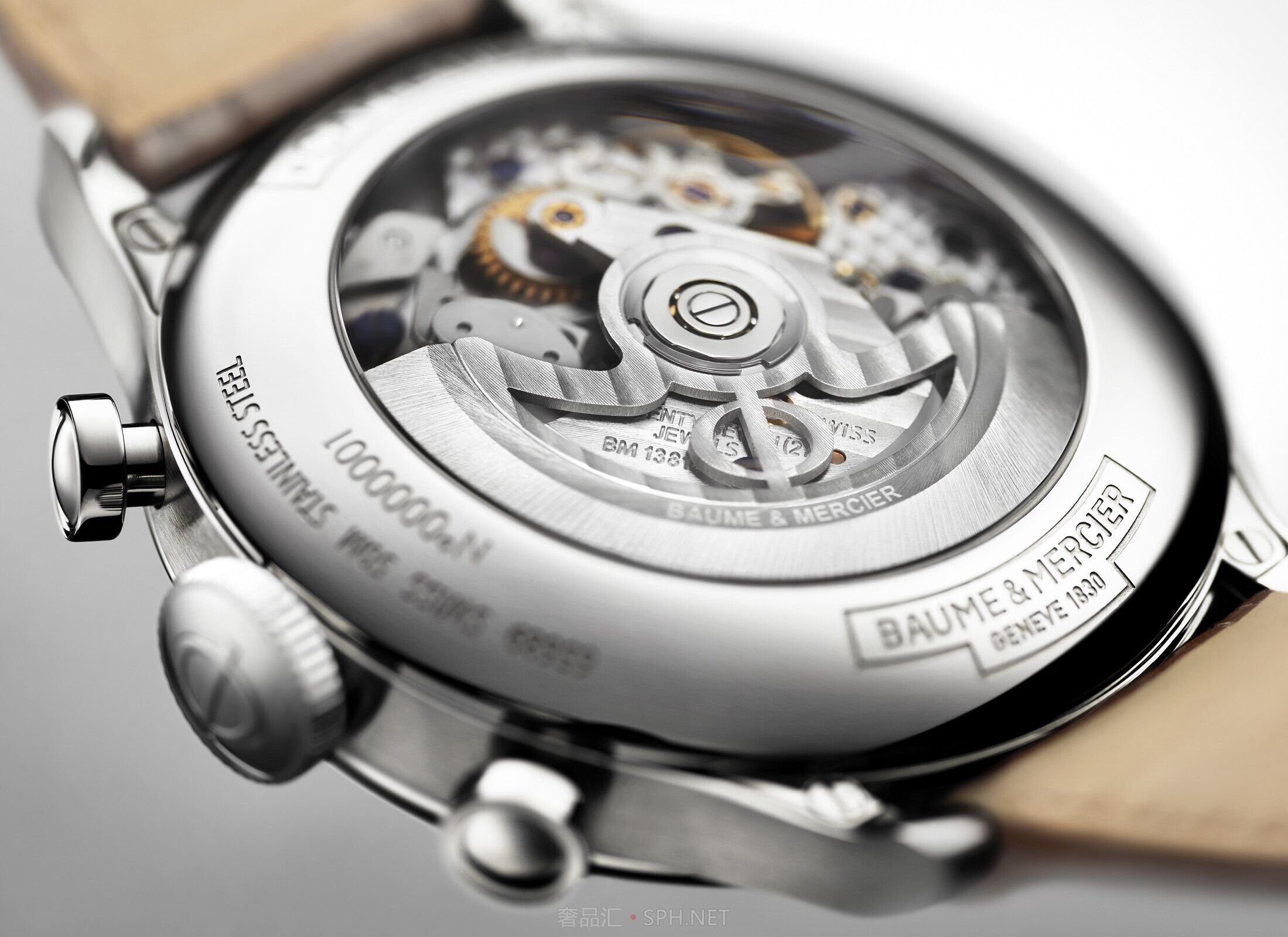 Baume & Mercier 名仕 Capeland卡普兰 飞返时尚简约计时机械腕表 10006