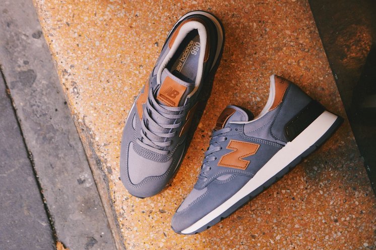 New Balance新百伦M990DSC美产总统灰休闲慢跑鞋