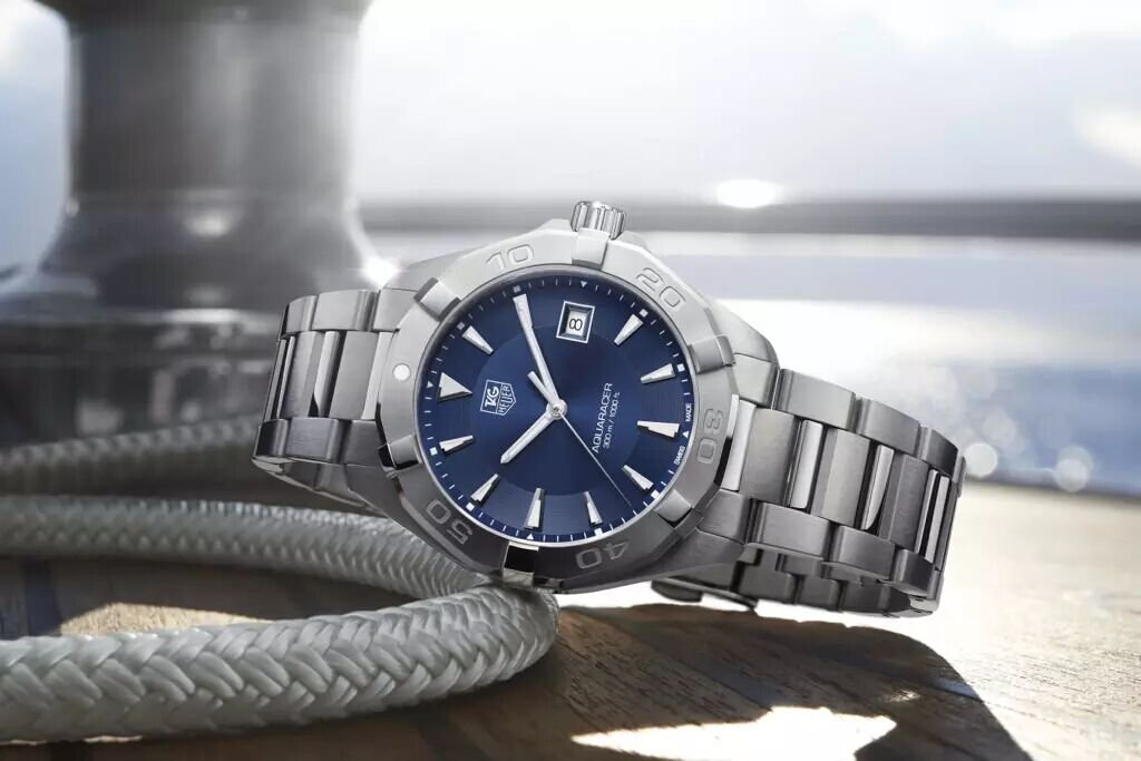 TAG Heuer 豪雅 竞潜系列 防水300米 男士自动机械腕表