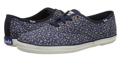 Keds Champion Seltzer Dot女士帆布鞋  时尚小波点 两色可选