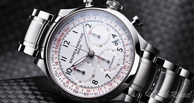 Baume&Mercier名仕 男士自动机械计时腕表 Capeland卡普兰系列MOA10061