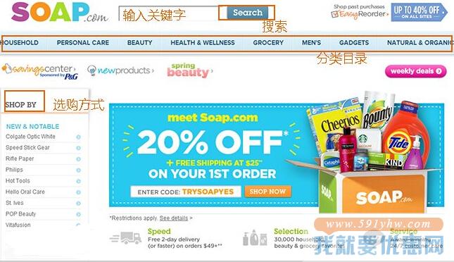Soap.com 海淘攻略