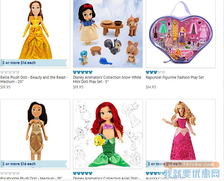 Disney Store (迪士尼专卖店)海淘攻略