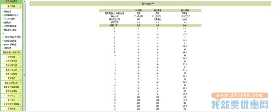 QQ-Ex美中快递转运教程